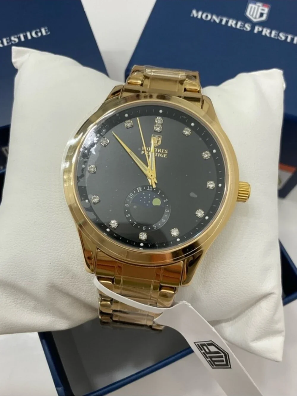 Men’s MONTRES PRESTIGE Gold-Tone watch
